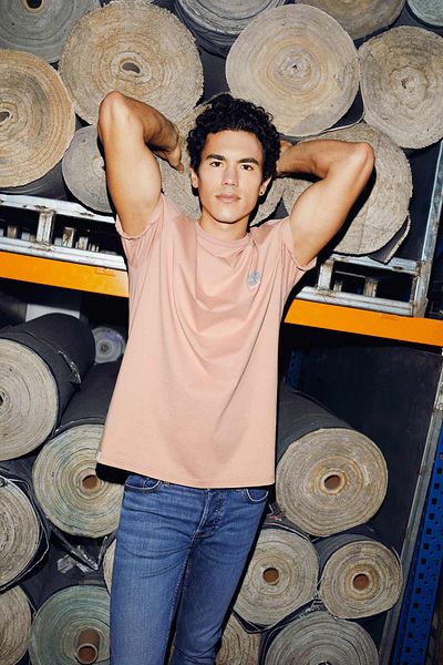 DeFacto X Wiser Wash Regular Fit Crew Neck κοντό μανίκι 100 βαμβακερό T-shirt A0948ax23sp