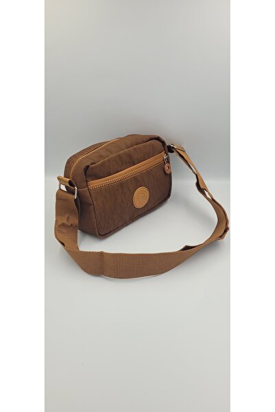 KIRASE Kadın Kırınkıl Kumaş Kolon Askılı 2 Bölmeli Orta Boy Spor Çanta