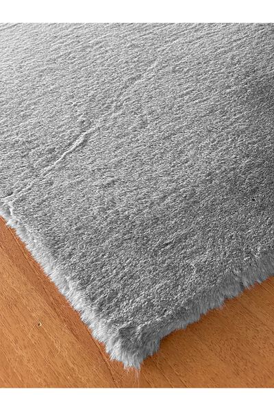 Prizma Comfort, Non-Slip, Washable Single Bath Rug, Mat| Gray - (75X110CM)