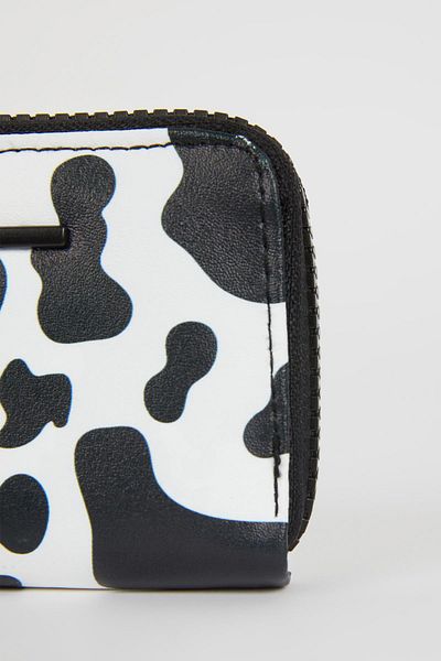 DeFacto Women's Zebra Patterned Faux Leather Wallet A1346Axns