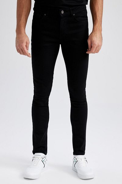 DeFacto Super Skinny Fit Tightest Fit Κανονική μέση Extra Skinny Leg Jean παντελόνι R8752az23sp