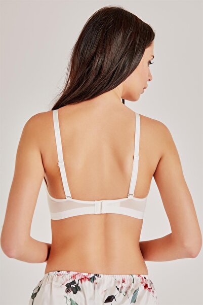 Magic Form Tüllü Balensiz I?nce Süngerli Toparlayıcı Sütyen - 4636