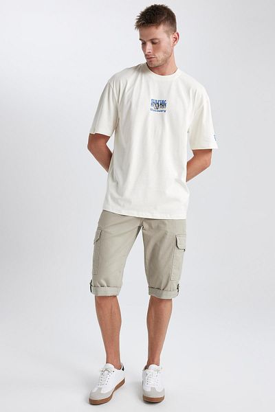 DeFacto Regular Fit Cotton Capri N6621az23sm