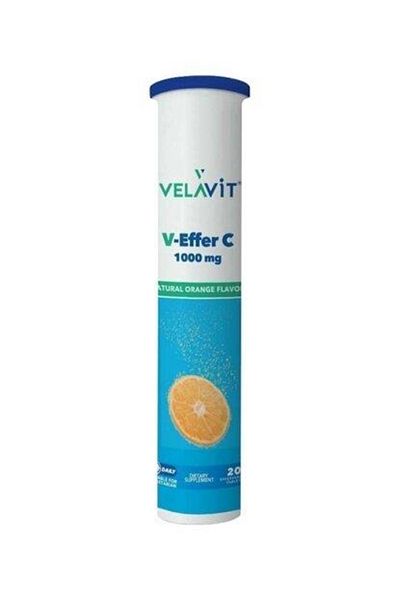 Velavit V-Effer C 1000 Mg Supplementary Food 20 Tablets