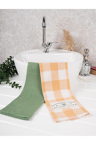 Baveno Σετ πετσετών χεριών/προσώπου 100% βαμβακερό διπλό 40x66 εκ. με κεντημέ...