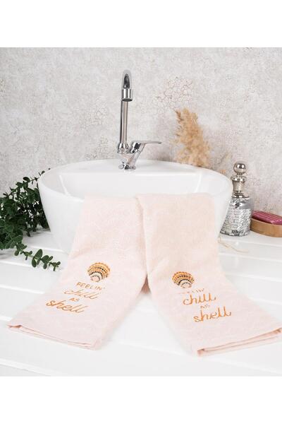 Baveno 100% бавовна, 40x66 см, з вишитим візерунком, рушник для рук і обличчя/набір рушників