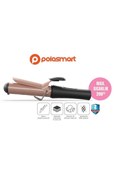 Polosmart Plastik Saç Şekillendirici PBS502 Yok Yok 2 Yıl E Pembe 180 Derece ...