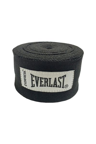 EVERLAST Ελαστικός Επίδεσμος Πυγμαχίας 180'' 460 cm Μαύρος Διπλός