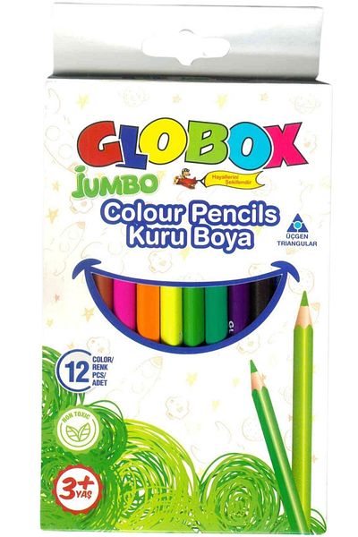 Globox Curry Jumbo - 12 Colors Full Size Triangle