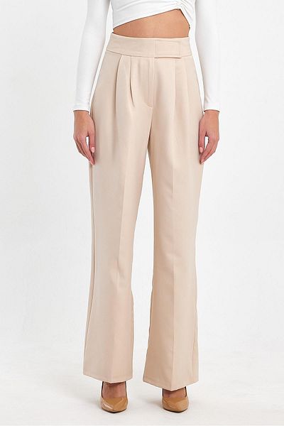 Ceylen Women's Velcro Waist Palazzo Pants