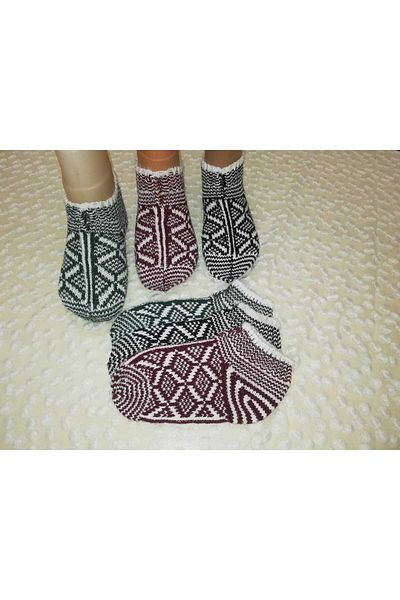 dressmix 3 Pieces of Socket Booties, Socks, Booties Dowry Holder - Gift