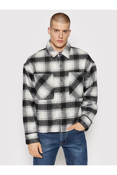 Jack & Jones Jack Jones Shirt Cane12182453 Gray Regular Fit