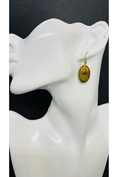 Porsuk Alternatif El yapımı tasarım Patina kadın küpe