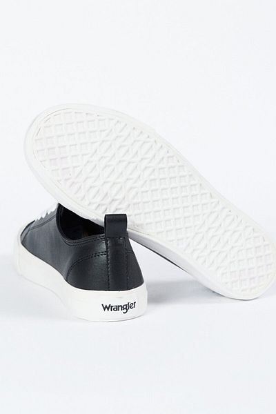 WRANGLER Black Men's Rubber Sole Sneakers W231S17001