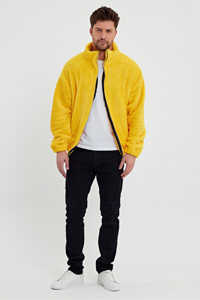 kef clothing KEF - UNISEX BASIC FERMUARLI PELUŞ HIRKA