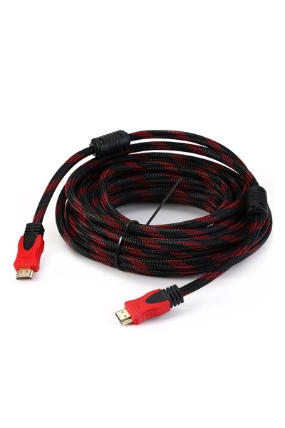 FULLY HDMI CABLE ShopZumSU GOLD 1.4V 3D 4K MESH FILTERED 10MT FULLY G-507D
