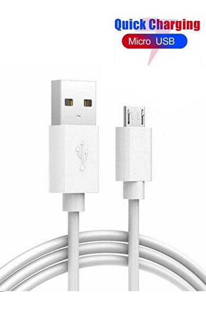MOBİL GO Samsung Galaxy J6+ Plus Uyumlu Micro Usb Hızlı Şarj Kablosu