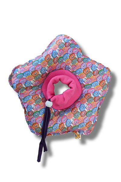 UTDpet Donut Patterned Cat and Dog Elizabeth Protective Collar