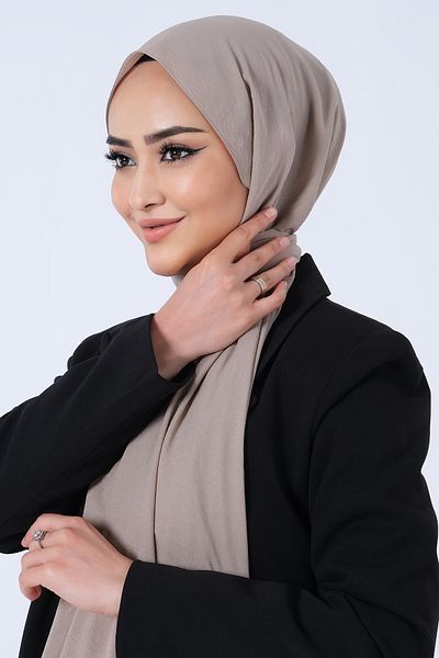 HAREM SCARF Ασιατικό σάλι Latte
