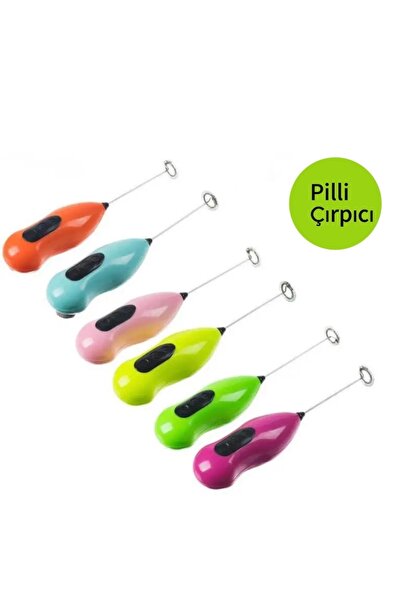 Mehat Pilli Mini Mixer Kahve Süt Köpürtücü Karıştırıcı Çıprıcı Cappuccino Mixer