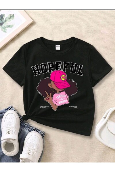 MAGORS STIL-X HOPEFUL PRINTED CREW λαιμόκοψη 100% ΒΑΜΒΑΚΙ ΠΑΙΔΙΚΟ ΜΠΟΥΜΕΛΟ