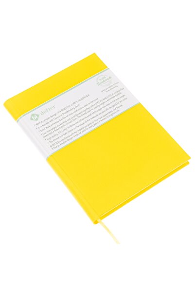 BİDEFTER Müzik Nota Defteri (anahtarsız) %100 El Yapımı, El Dikişi - Termo Deri Ciltli (a/5) (seri Sonu)