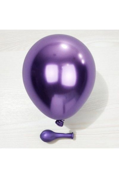 KüçükMelek violet chrome 12 inch balloon 10 PCS