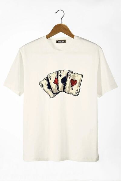 donamod Hunors - Unisex prednja igraća karta Štampano okrugla kragna Oversize...