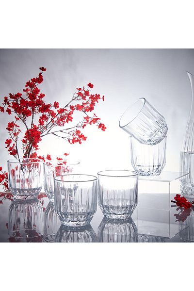 Paşabahçe Echo Damla 6-piece Water Glass Set - 300 Ml