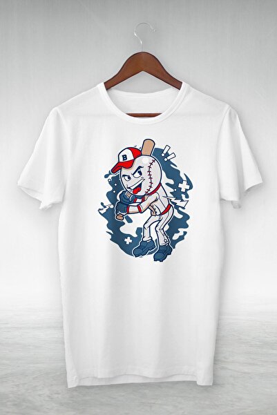 donamod Unisex Λευκή εικονογράφηση Σχέδιο Tshirt