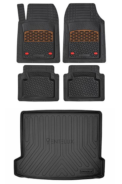 Entelux Kia Sportage 2023	 Mat and Luggage Pool Compatible with -	Cool-Elegance Comfort