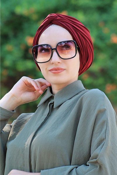 tessetür Bone diyarı WOMEN'S FILLING BONE READY MODEL SANDY FABRIC HYJAP
