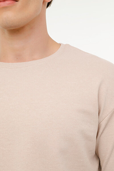 Kinetix MR RJN90 BSC C SW 4FX Bej Erkek Sweatshirt