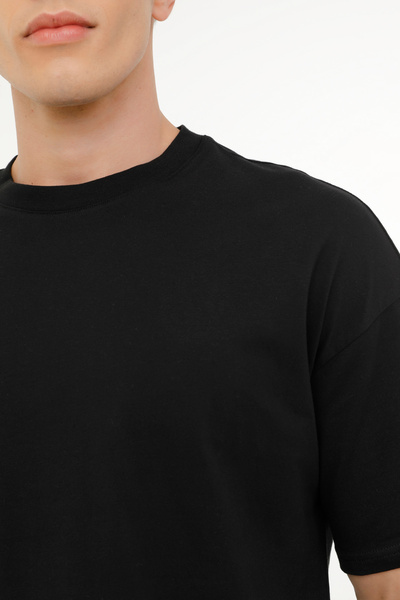 Kinetix MB 11BS102 4FX Μαύρο ανδρικό κοντομάνικο μπλουζάκι