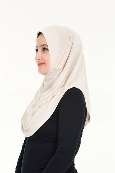 Sensu Hijab Ready Turban Πλισέ Πρακτικό Πανί Προσευχής