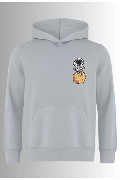 Pink Sky Φούτερ με στάμπα "Little Astronaut" Oversize