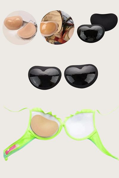 Tina Wear Sutien pentru femei Push Up White Under Dress Cup HM85229-ADHESIVE