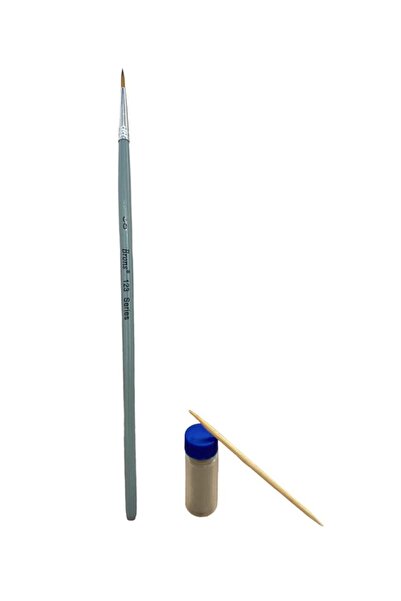 Alpha Gümüş İletken Boya -Fırça HEDİYELİ  3gr/0r (oto Arka Cam Rezistans Tamiri)