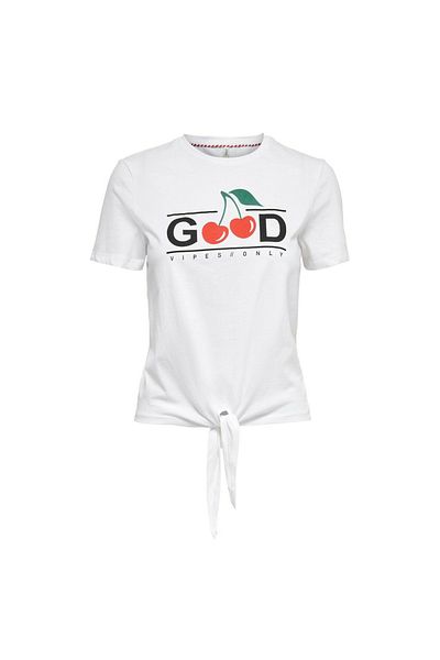 ONLY 15259813 Γυναικείο T-shirt Λευκό