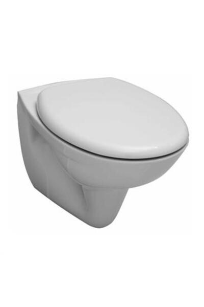 Eca Serel Basic Kanalsız 52 cm Asma Klozet+Serel Anemon PP Thermoplast Yavaş Kapanan Klozet Kapağı