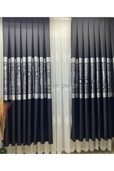 seyirstore Pano fon perde 1/3 sık pile dikim yek kanat fiyatı