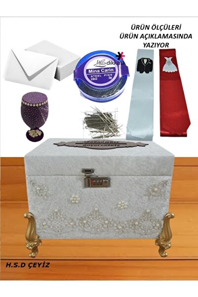 Hasret Çeyiz Takı Sandığı Sünnet Nişan Düğün Şifreli Çeyiz Sandık 0512