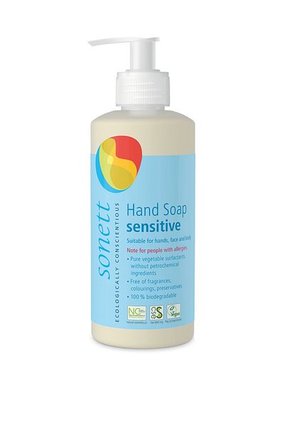 Sonett Organic Liquid Hand Soap - For Sensitive People - 300 ml