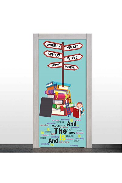 okularenkkat İngilizce Sınıfı Kapı Giydirme