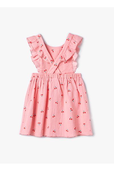 Koton Pink Women's Above Knee Dress 4SMG80037AW
