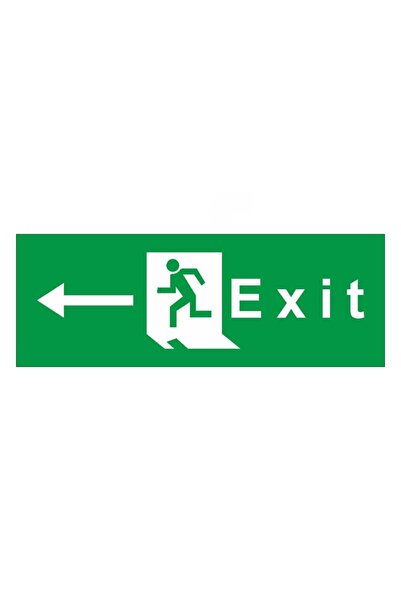 okularenkkat علامة تحذير للسهم الأيسر للخروج