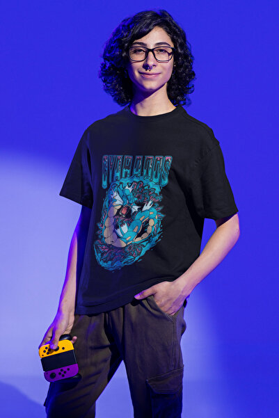 Fuddy Moda Unisex Oversize kroj Gyarados Štampano majica, muško-ženska Pokemo...