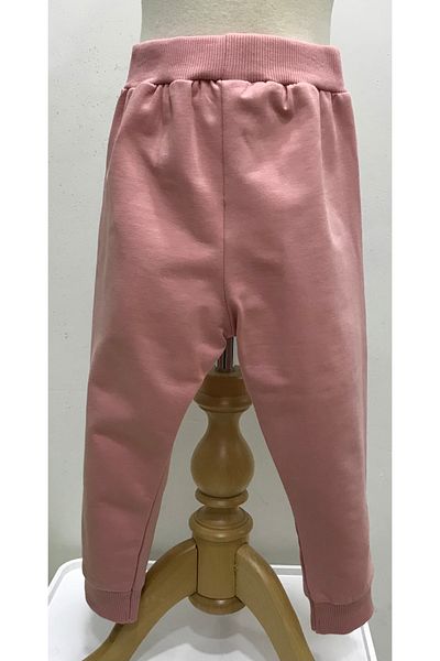 Nonno Kids Baby Girl Bear Applique Training Pants