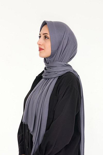 Sensu Hijab Practical Snap-on Έτοιμο χτενισμένο βαμβακερό σάλι