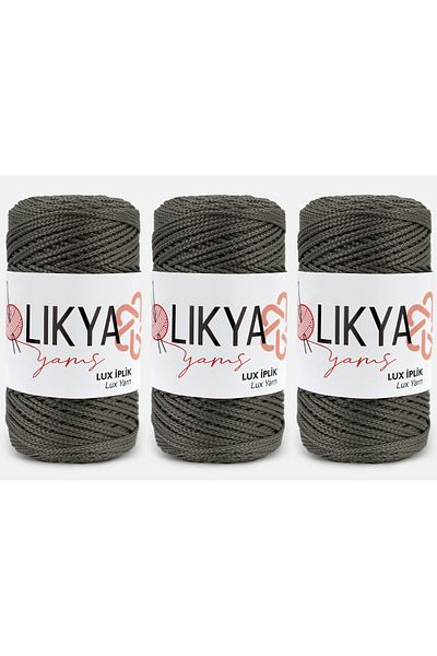 Eloy Likya Polyester Lux Macrame Κλωστή 100 Gr 3 ΤΕΜ